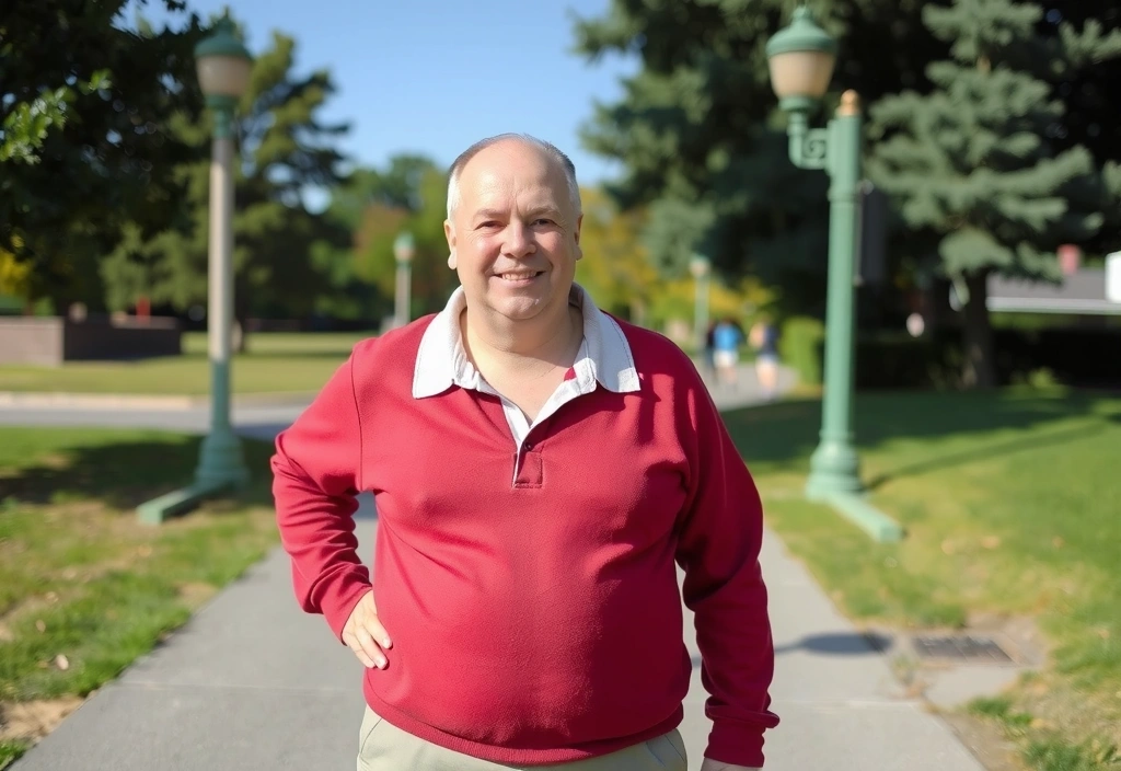 Klient Thomas S. mit erfolgreicher Gewichtskontrolle und gesünderem Lebensstil