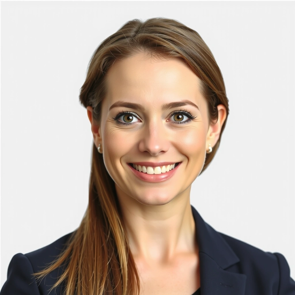 Porträt einer freundlichen Ernährungsberaterin, die Vertrauen ausstrahlt